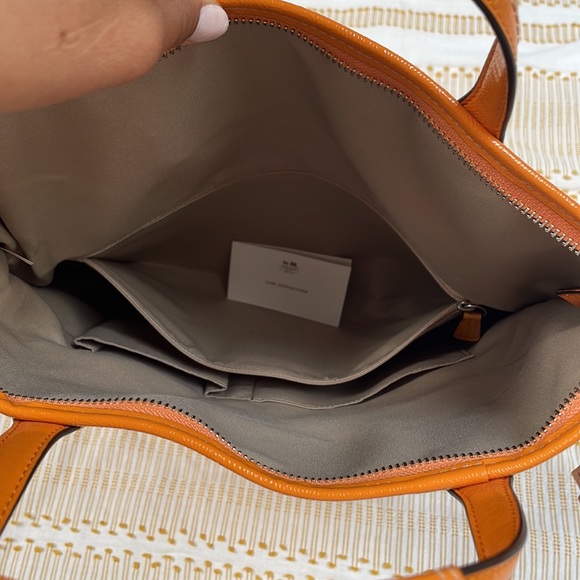 Coach Foldover Crossbody Tote Shoulder Bag - Picture 6 of 6